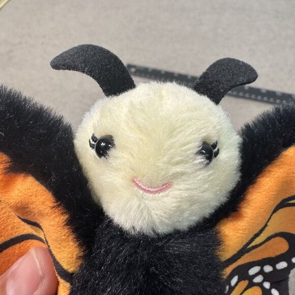 Douglass Monarch Mini Butterfly Plushie Lovey Cuddle Toy Collectible Baby Rare - Picture 9 of 9
